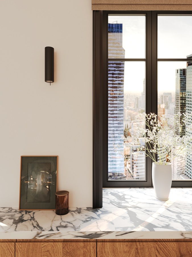 Kinkiet czarny Maxlight made by Maxfliz